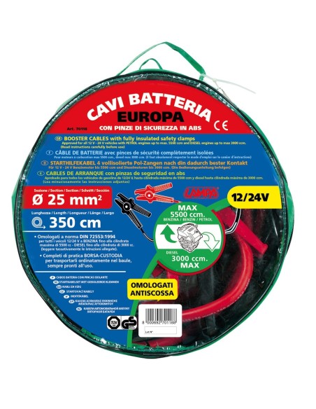 SR.CAVI BATTERIA DIN 25.MMQ