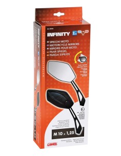 Infinity, coppia specchi retrovisori - M10x1,25 2