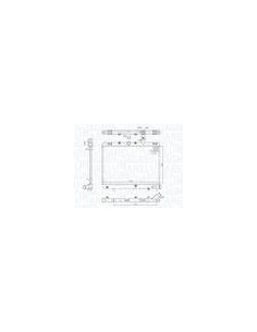 RADIATORE KIA RIO STATION