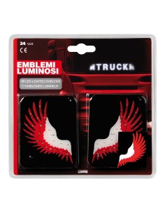 Spell-It Led coppia emblemi, 24V - Ala 2