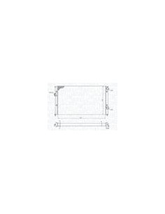 RADIATORE VW GOLF III (1H1