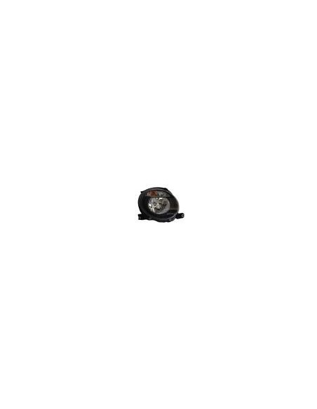 FARO DX (ANABBAGLIANTE) BLACK FIAT 500