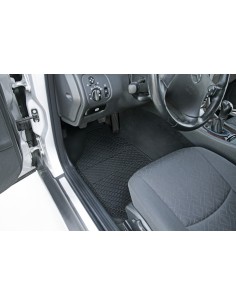 SET TAPPETI GOMMA -DRENA-4- IN PVC NERO