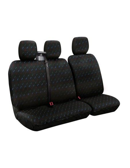 -SET FODERE FURGONE--2--DIDO-- NERO-