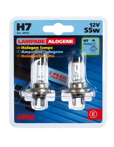 -CP.LAMPADE H7 12V 55W--TWIN-- D/BLISTER-
