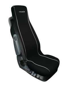 -COPRISEDILE--SILVIA--NERO IN COTONE PER CAMION-