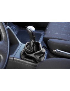 Cuffia leva cambio con ghiera - Nero