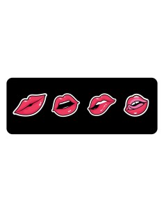 Skin-Cover, coprivolante elasticizzato in poliestere - Labbra - M - Ø 38/40 cm