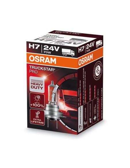 LAMPADINA H7 24V 70W TRUCKSTAR PRO PX26D SCATOLA