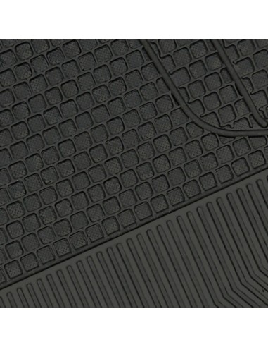 -SET TAPPETI UNIVERSALI --MAXI-- PVC NERO (POSTERI