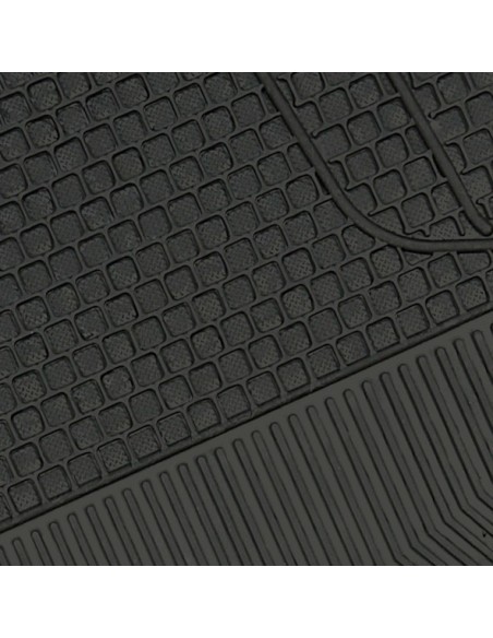 -SET TAPPETI UNIVERSALI --MAXI-- PVC NERO (POSTERI