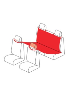 TAPPETO COPRISEDILE POSTERIORE 145X150 60399 LAMPA 2