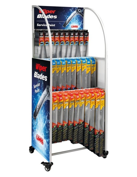 DISPLAY PER SPAZZOLE TERGICRISTALLO - LAMPA