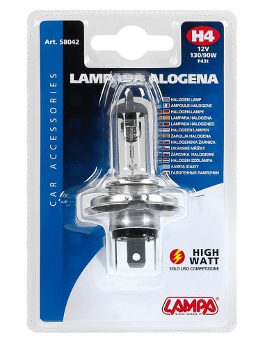 LAMPADIN.H4 12V 130/90W P43T