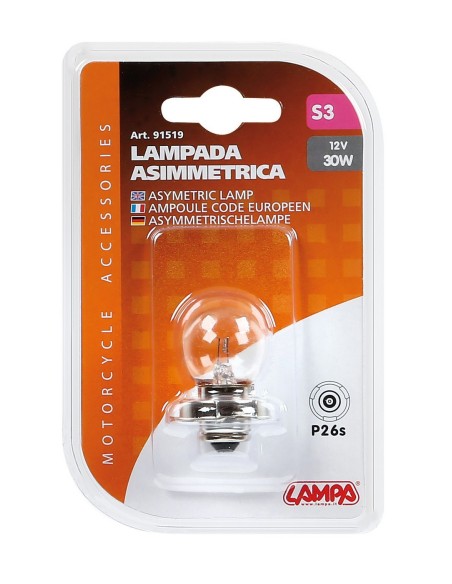LAMPADIN.12V S3 P26S 30W