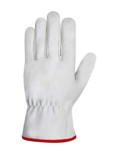 GUANTI LAVORO PELLE FIORE DI VITELLO TG.9