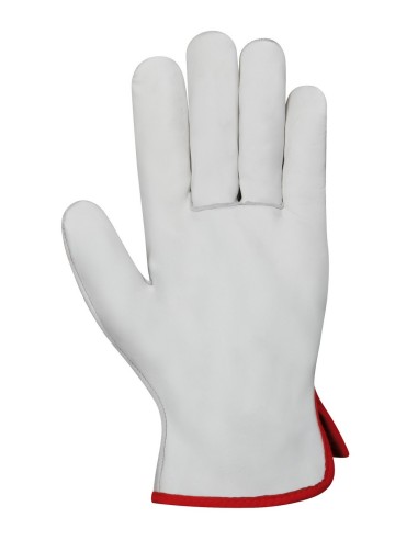 GUANTI LAVORO PELLE FIORE DI VITELLO TG.9