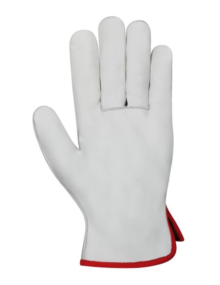 GUANTI LAVORO PELLE FIORE DI VITELLO TG.9