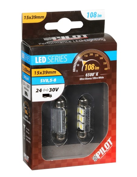 CP.LAMPADE SILURO 39MM 28V 6 SMD