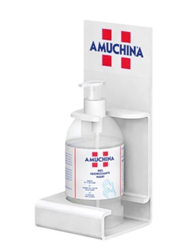 SUPPORTO PORTA GEL DA 500 ML MURO/APPOGGIO X AMUCH