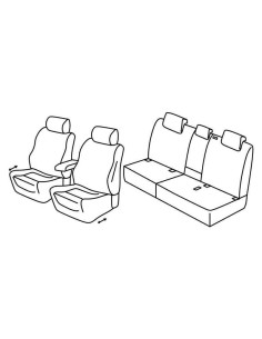 FOD.SUPERIOR NER/ROSS SU ORD. AUDI Q3 19 in poi