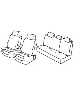 FOD.SUPERIOR NERO/BLU SU ORD. SKODA OCTAVIA WAGON