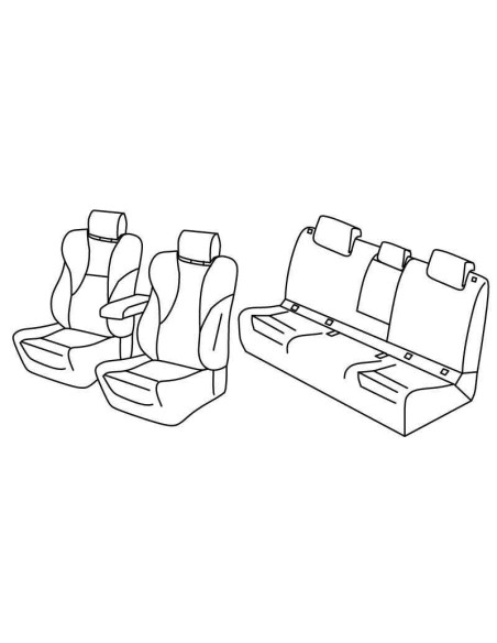 FOD.SUPERIOR NER/GRIG SU ORD. SUBARU XV 18 in poi