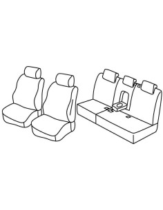 FOD.SUPERIOR BEIGE SU ORD. VW TOUAREG 10 in poi 18