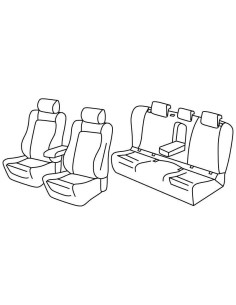 FOD.SUPERIOR NERO/BLU SU ORD. VW PASSAT 4P 14 in poi 20