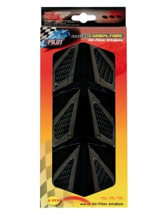 SET 6 PRESE ARIA GOCCIA CON INSERTO IN FIBRA DI CA 2