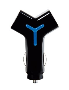 TRASFORMATORE --Y-TYPE-- DOPPIA PRESA USB, 12-24V 2