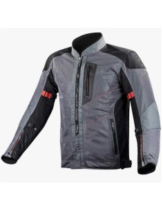 GIACCA UOMO ESTIVA- TRAFORATA LS2 ALBA MAN JACKET DARK GREY BLACK XL