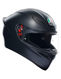 CASCO K1 S E2206 MATT BLACK TG S AGV