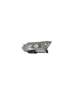FARO PROIETTORE ANTERIORE DX H7 C-LUCE DIURNA A LED PR REG ELE NISSAN QASHQAI 06-17 in poi