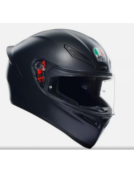 CASCO K1 S E2206 MATT BLACK TG XS AGV