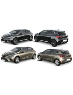 KIT STAFFE LATERALE DX+SX PARAURTI ANTERIORE RENAULT CLIO 01-19 in poi 2