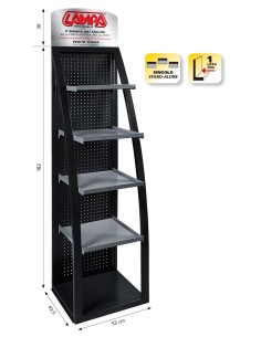 ESPOSITORE AD ARCO 180X56CM MONOFACCIA PER INTERNI( I ) 98980 LAMPA 2