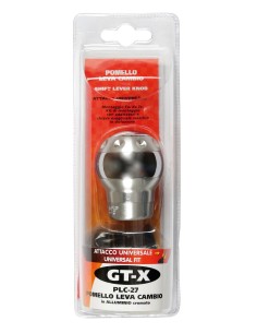 POMELLO LEVA CAMBIO GT-X UNIVERSALE CROMO 00208 LAMPA 2