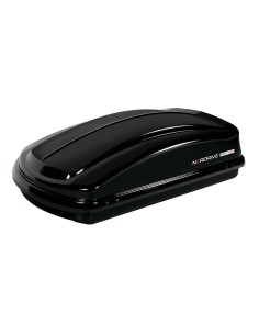 CARGO BOX TETTO ABS LT.330 NERO LUCIDO LISCIO MM.1300X780X370 N60002 LAMPA