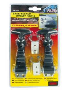 COPPIA GANCI COFANO IN GOMMA 65000 LAMPA 2