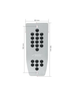 PEDALIER.POGGIAPIED.ALLUM.C-GOMM.NERO