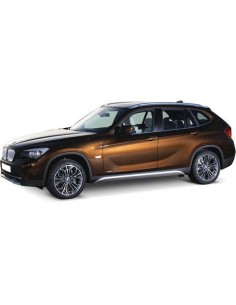 VETRINO C/PIASTRA DX ELETTRICO ASFERICO BMW X1 09 in poi AZZURRA 2