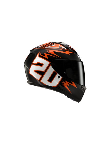 CASCO C10 DIABLO MASK MC1 TG.XL HJC *ELIM*