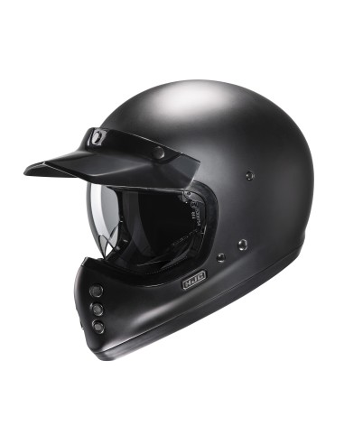 CASCO MOTO INTEGRALE V60 SEMI MAT NOIR / SEMI FLAT BLACK XL SEMI FLAT BLACK TG. 10XL MOD. V60