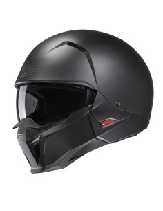 CASCO MOTO JET I20 SEMI MAT NOIR / SEMI FLAT BLACK M SEMI FLAT BLACK TG. 08M MOD. I20