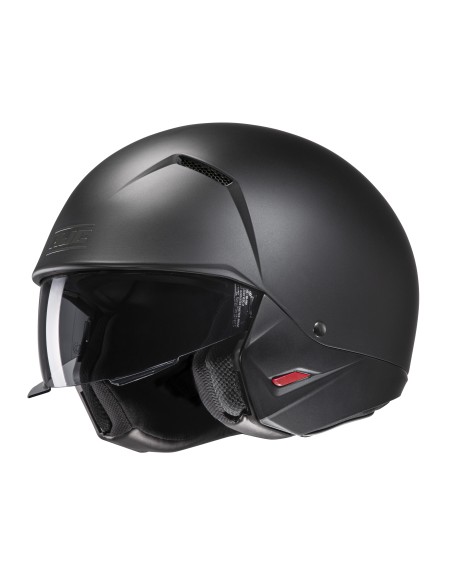 CASCO MOTO JET I20 SEMI MAT NOIR / SEMI FLAT BLACK XL SEMI FLAT BLACK TG. 10XL MOD. I20
