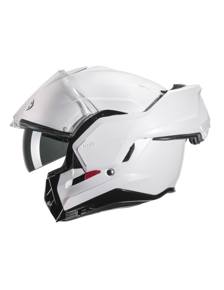 CASCO MOTO MODULARE I100 BLANC PERLE / PEARL WHITE L PEARL WHITE TG. 09L MOD. I100