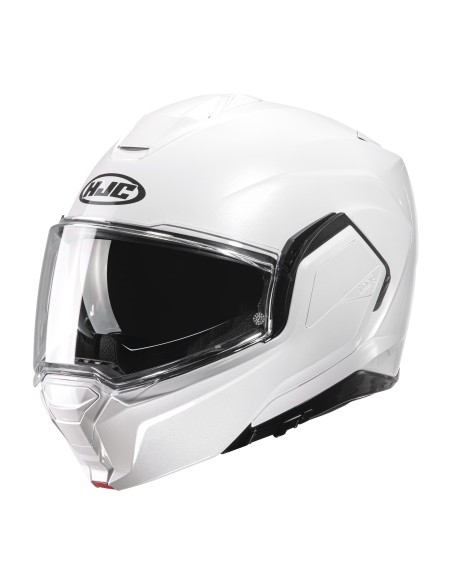 CASCO MOTO MODULARE I100 BLANC PERLE / PEARL WHITE L PEARL WHITE TG. 09L MOD. I100