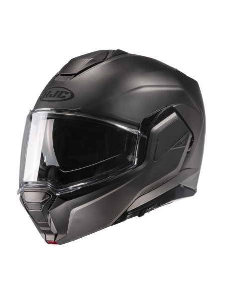 CASCO MOTO MODULARE I100 SEMI MAT TITANIUM / SEMI FLAT TITANIUM M SEMI FLAT TITANIUM TG. 08M MOD. I100