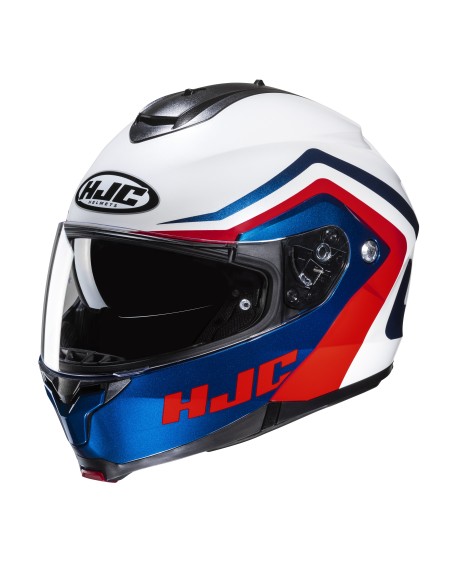 CASCO MODULARE C91N NEPOS BIANCO ROSSO BLU TG.2XL